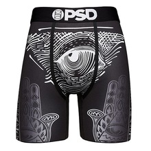 PSD潮牌高端男士卡通速干透气健身运动游泳加长冰丝平角内裤