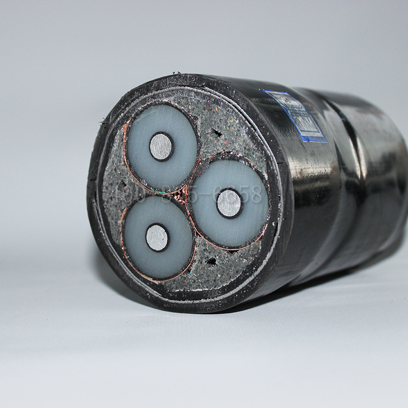 亮诚电缆高压26/35KV铝芯YJLV22铠装全保3芯 150-300平方国标电缆