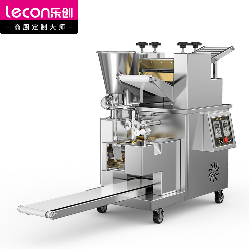 Máquina comercial de albóndigas Lechuang 3000 - 20000 / h completamente automática de la comedor de la escuela y la empresa desayuno de la máquina de agua de albóndigas