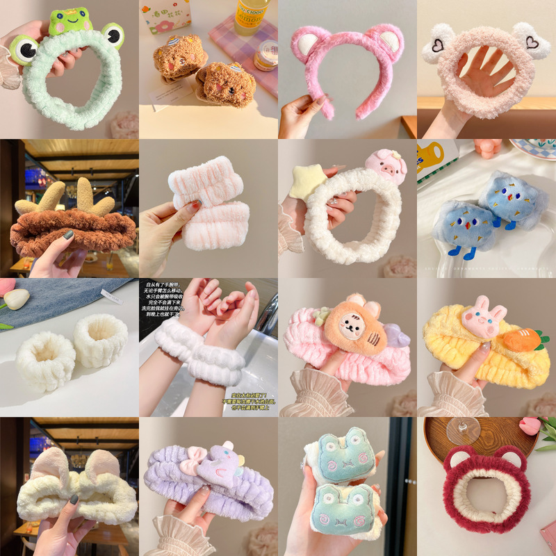 Lavar la cara correa de cabello mujer lindos aro de cabello red 2026 nuevo uso de máscaras especiales aro de cabello brazalete toque de cabeza