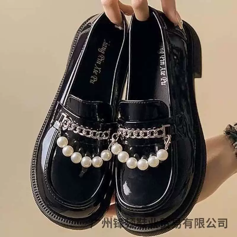 Женские кожаные туфли весна 2025, новые, мягкая подошва, универсальный нишевый британский стиль, толстая подошва, летние лоферы