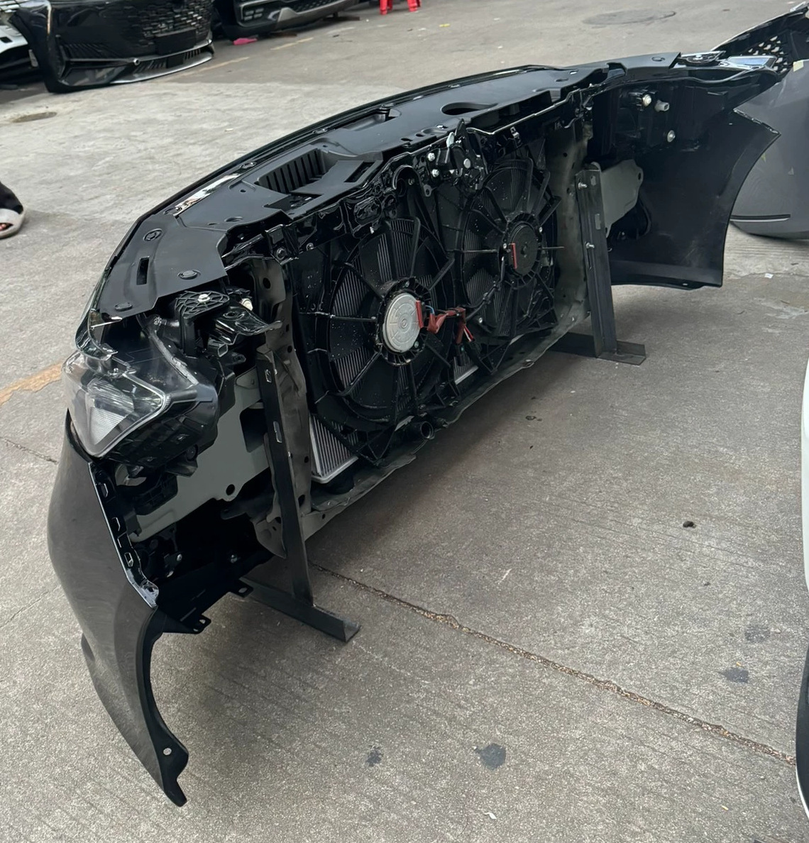 Suitable for Honda Accord 10th generation: front lip, front bumper, front nose cut, hood, fender, headlight