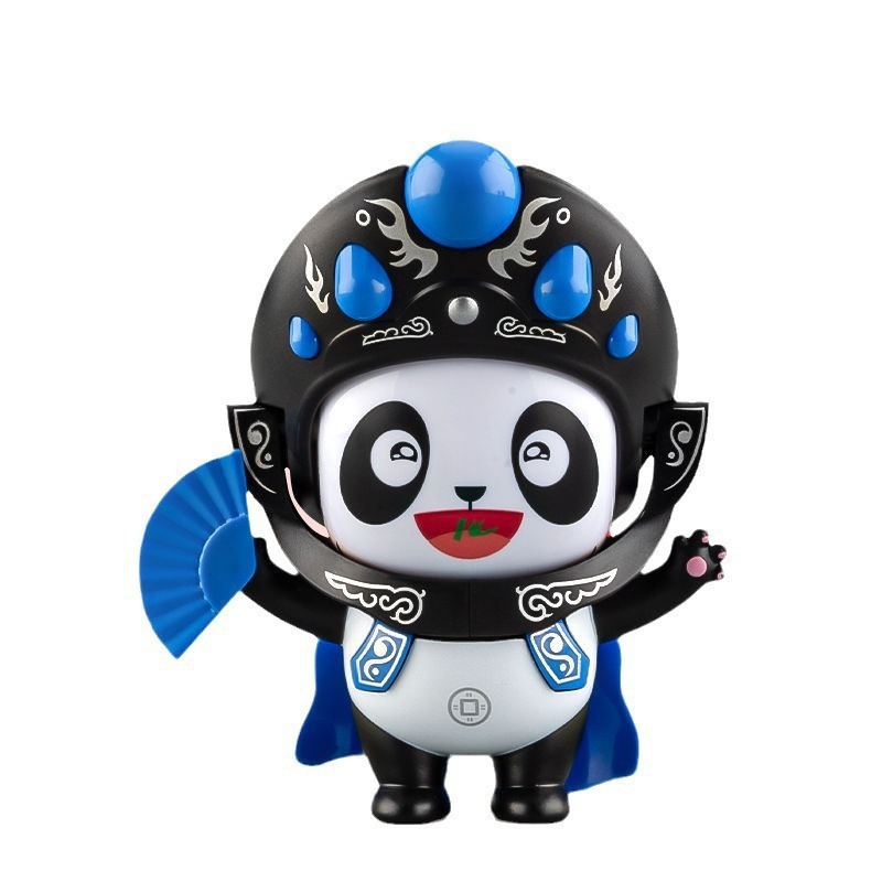 Ópera de Sichuan ópera de Pekín cara panda muñeca facebook características chinas adornos regalos recuerdos juguetes para niños