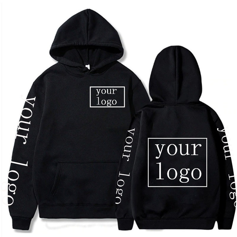2023 European and American Your Own Design Brand Logo/Picture Personalized Men's Hooded Sweatshirt Hoodie