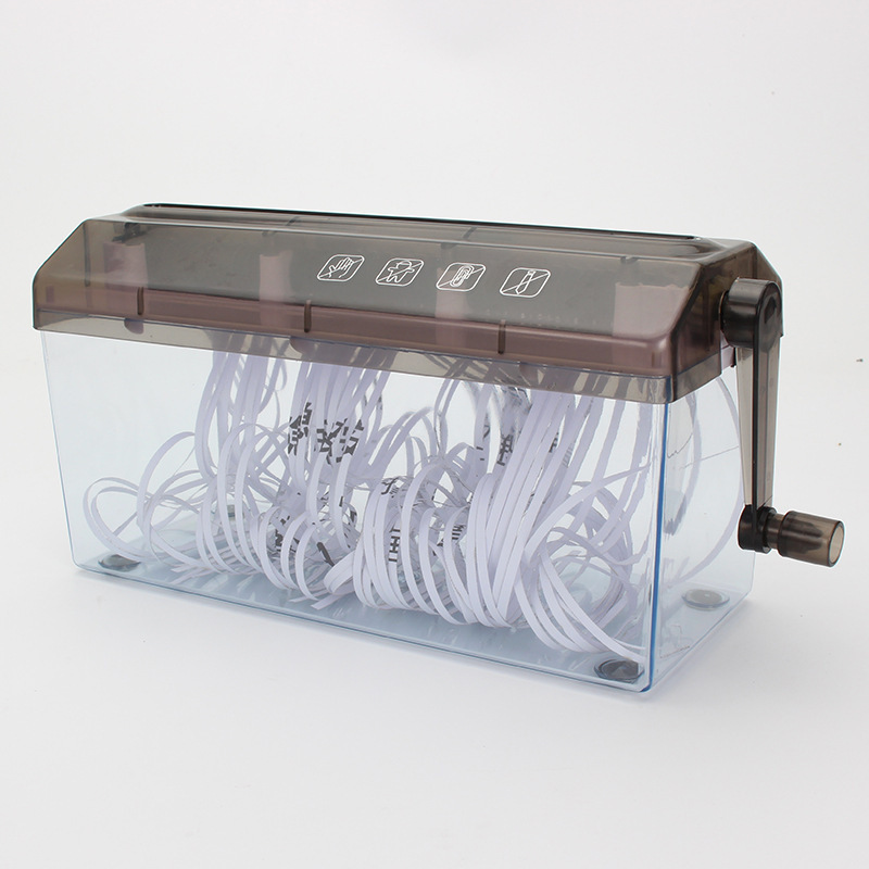 Shredder Office Shredder A4 Small Practice Desktop Financial Hand Paper Shredder