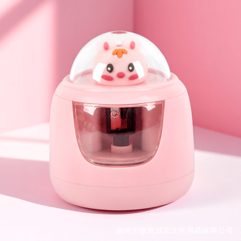 Nuevo tipo de cortador de lápiz eléctrico para niños cortador de lápiz automático cortador de lápiz para estudiantes de jardín de infantes al por mayor