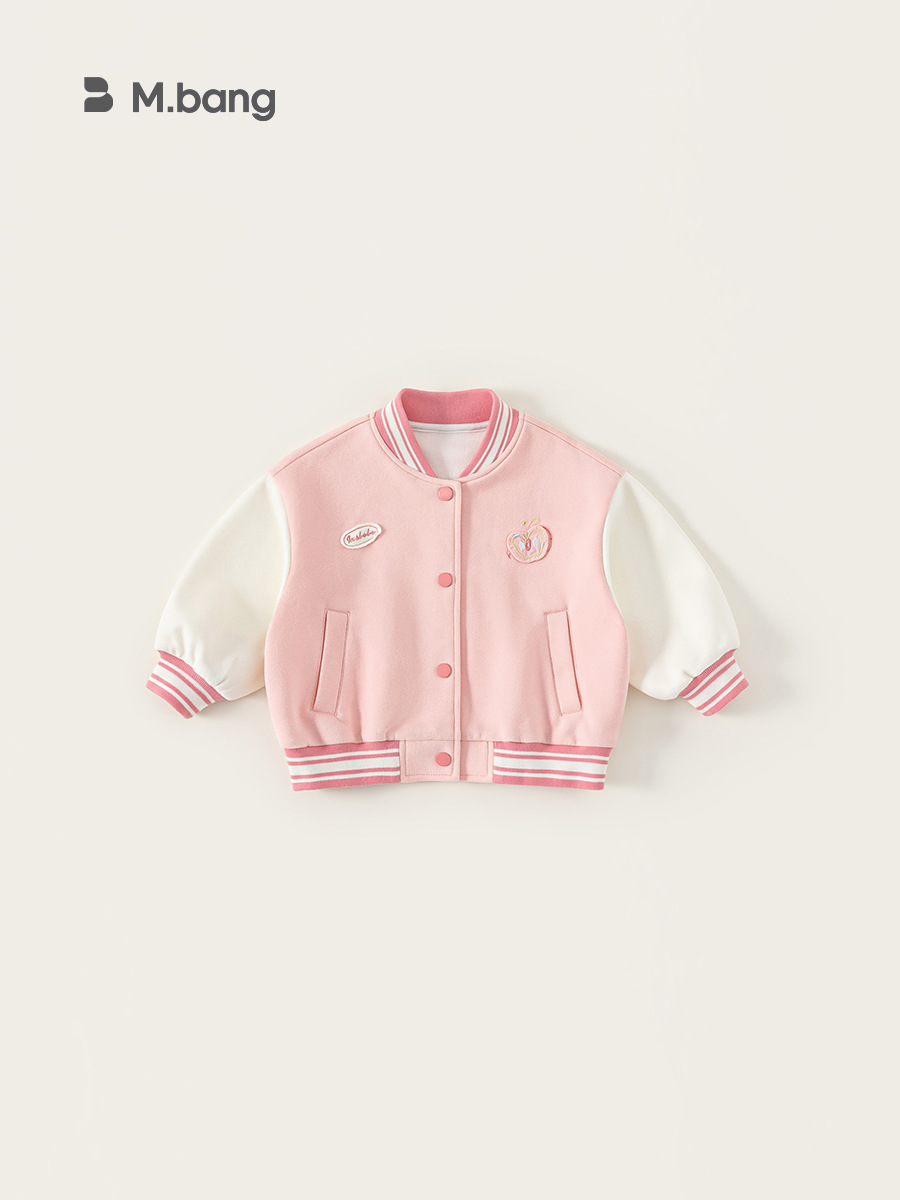 Youbao ropa para niños nuevos productos ropa para niños de otoño chaquetas a juego para niños tops de todo fósforo ropa de béisbol para niñas de manga larga para niñas