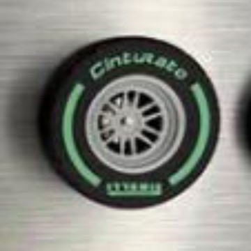 Formula 1 Tire Fridge Magnets Fórmula 1 Neumáticos para refrigerador