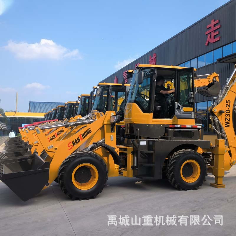 源头厂家30-25两头忙 建筑工程用四驱越野挖掘装载机满州里供应