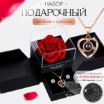 ozon跨境爆款饰品100种语言心形投影项链时尚轻奢心形吊坠锁骨链