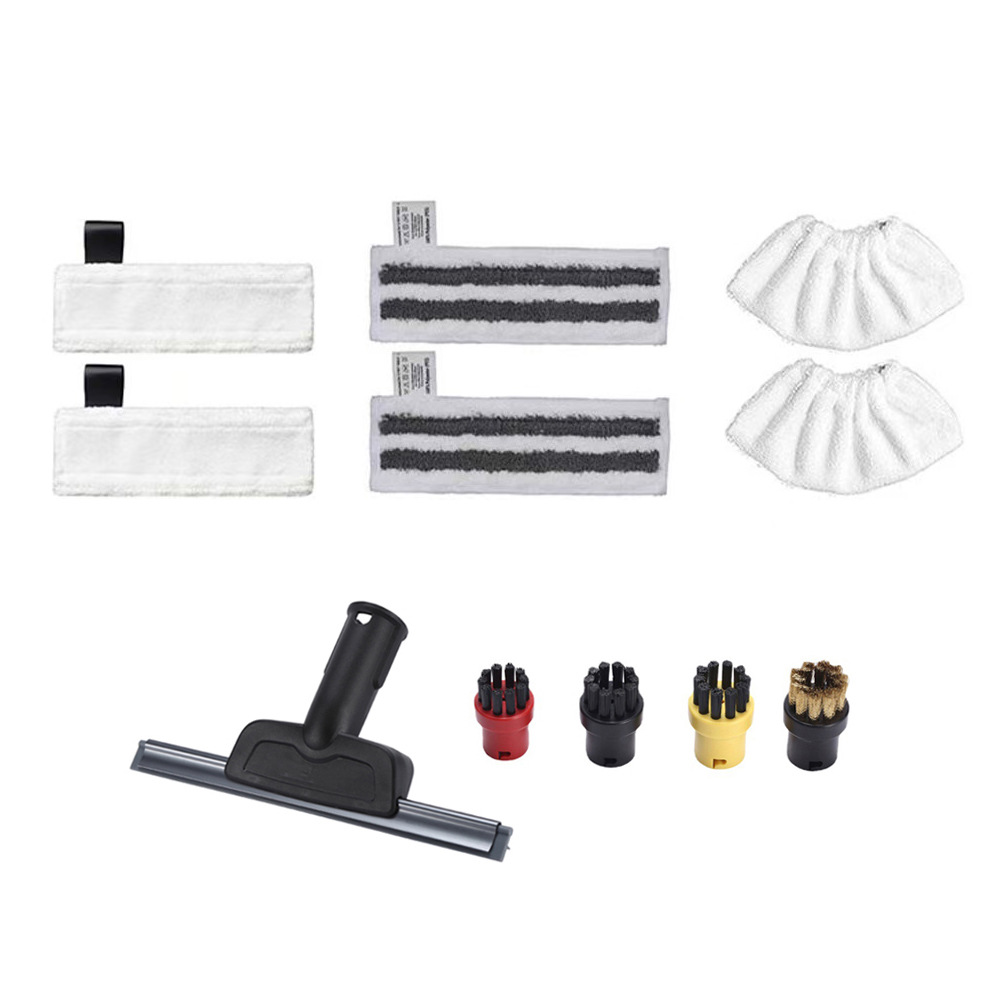 Adecuado para accesorios de vapor Karcher Kach, trapo, trapo, accesorios de vapor Karcher, cepillo redondo pequeño, cepillo de cobre