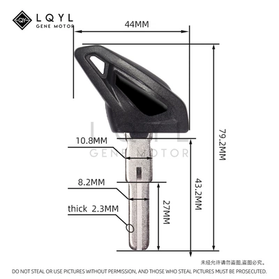 MTS 950 795 – Motorcycle Key