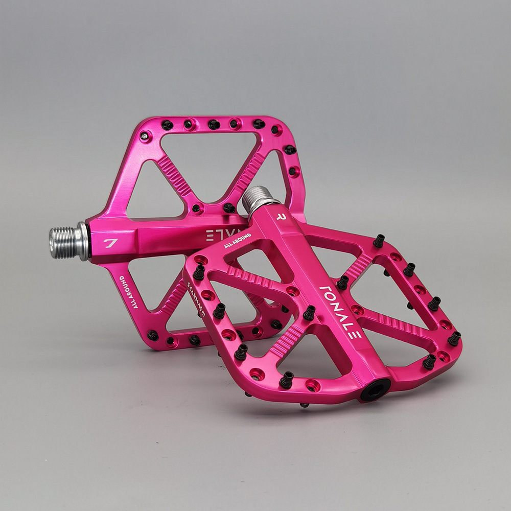MTB Fahrradpedal Titan rutschfeste CNC 3-Lager Aluminiumlegierung Fahrradpedale Radfahren Fußpedale für Mountainbike-Zubehör – Detail 9