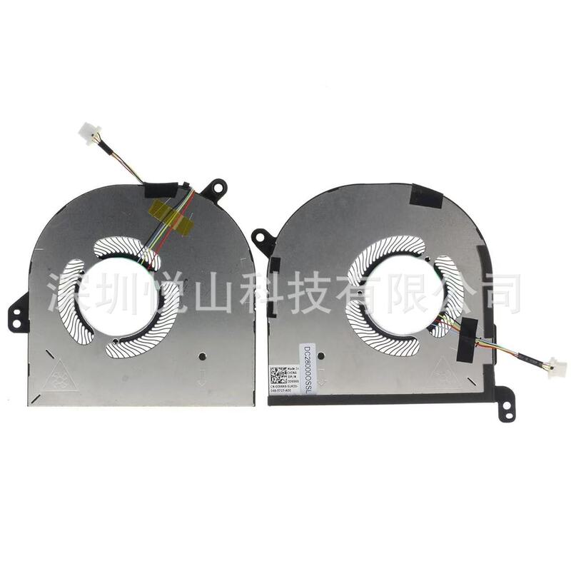 Suitable for Dell Xps 15 9500 9510 Precision 5550 0Djh35 009Rk6 Fan