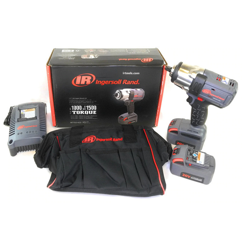 美国IR英格索兰W7152-K22电动扳手 1/2充电式电动扳手锂电冲击扳手