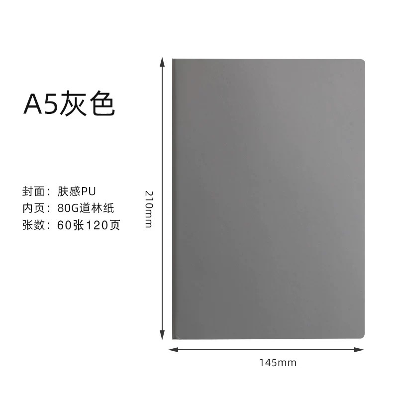 Cuaderno de notas personalizado logotipo caja de regalo set de negocios de alto nivel A5u tipo hebilla cuaderno de notas de reunión de trabajo cuaderno