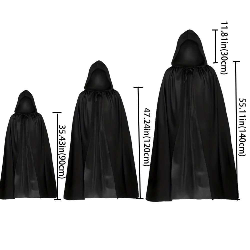 Black red trench coat, (Physicals), halloween