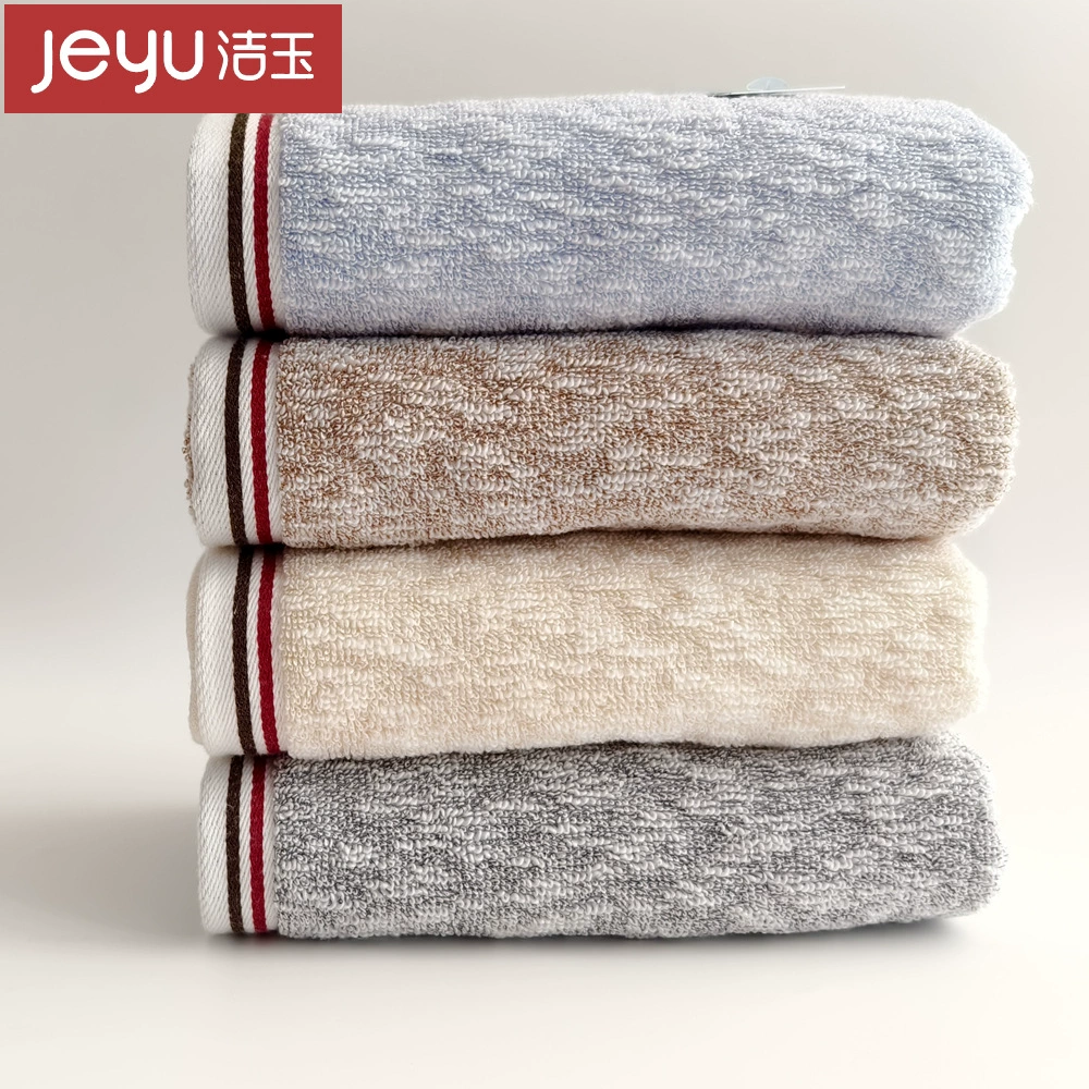 洁玉 Тowel Bamboo cotton soft water-absorbing home face towel Bamboo joint yarn Class A home face towel 110g