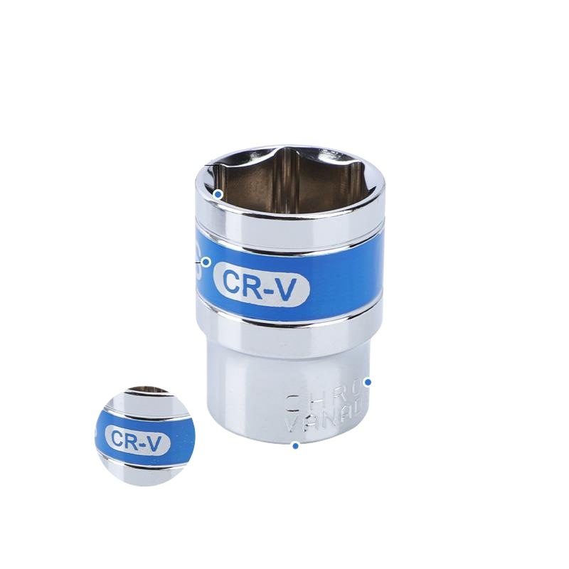 1 / 2 llave eléctrica hexagonal de gran vuelo cabeza de manga 6 ángulo 8 - 32MM perforación de mano cañón de aire de gran vuelo azul corta manga image 5