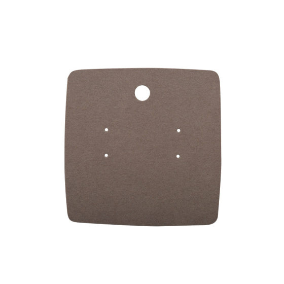 Spot printed earrings earrings printed blank packaging cardboard ring head rope ear clip hairpin necklace card rubber band card