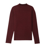 半高领仿水貂针织毛衣2025秋冬新款女士修身显瘦打底衫一体绒上衣，女装针织衫/毛衣，妃慕昵服饰