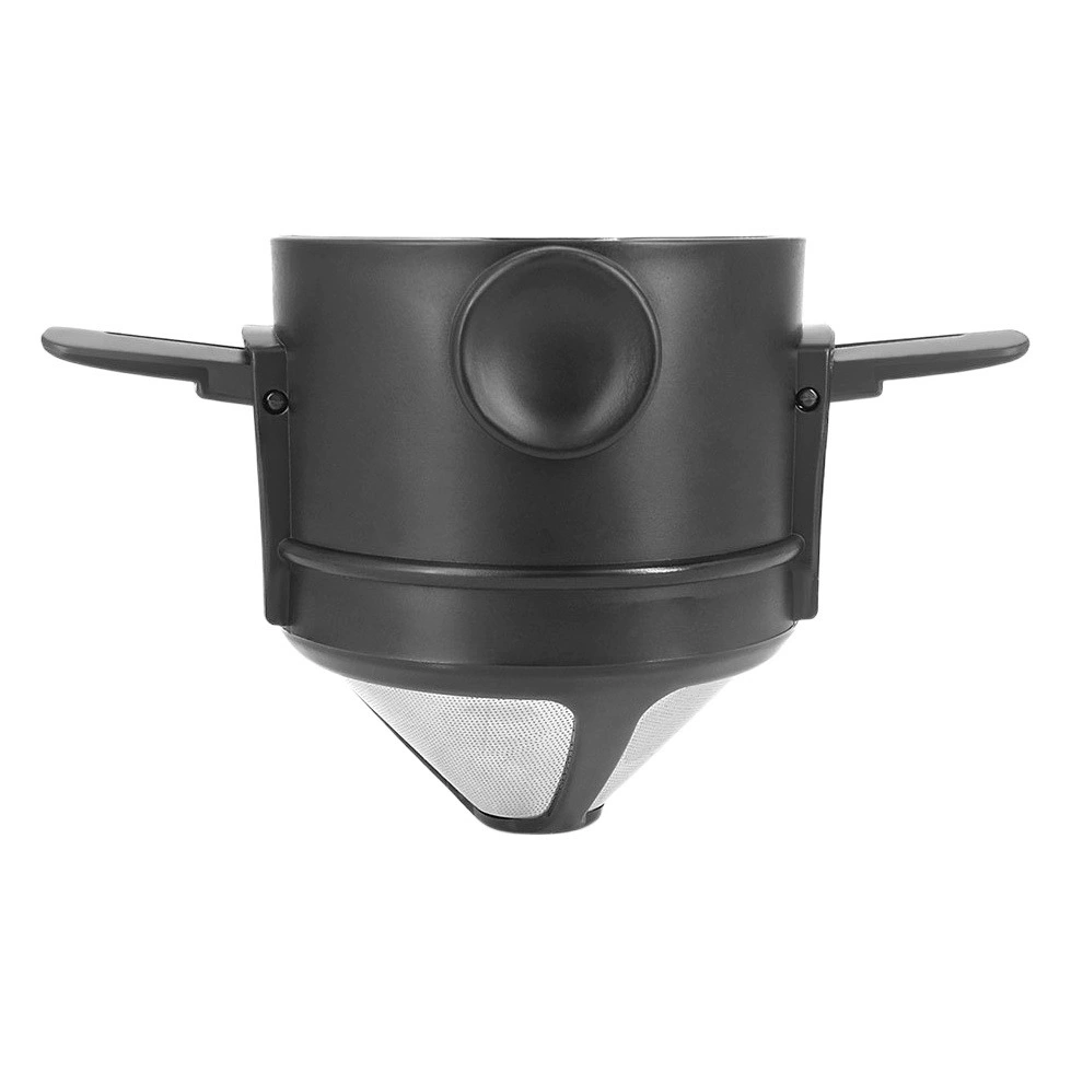 Фильтр для кофе фильтр из нержавеющей стали бесплатно бумага кофе воронка фильтр чистый портативный складной висит ухо ручной кофе фильтр чашки