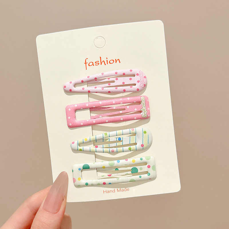 Horquilla de estrella colorida de dopamina, accesorio para el cabello para niños, horquilla con clip de flequillo lateral bonito para niñas, adorno para el cabello con clip BB.