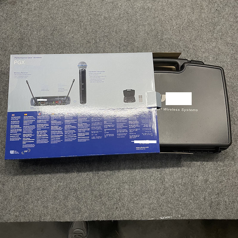 舒尔/Shure话筒PGX24  BETA58A  话筒 塑料箱包装 一拖一 无线麦克风 无线话筒详情6