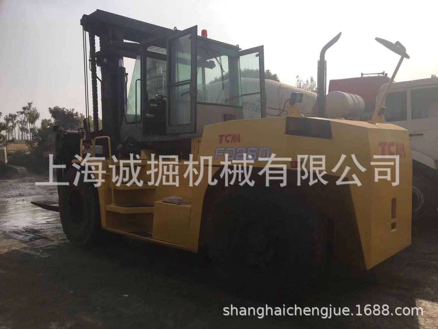转让二手TCM25吨叉车 柴油叉车 TCM20吨叉车 卡尔玛30吨叉车