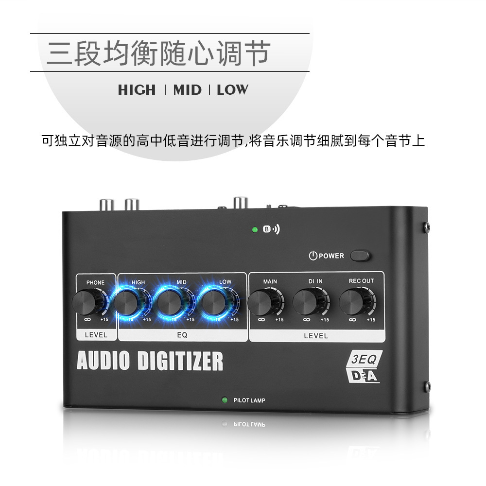 Nuevo hogar TV Bluetooth conexión amplificador de audio Red Live tuning convertidor de audio analógico digital image 5