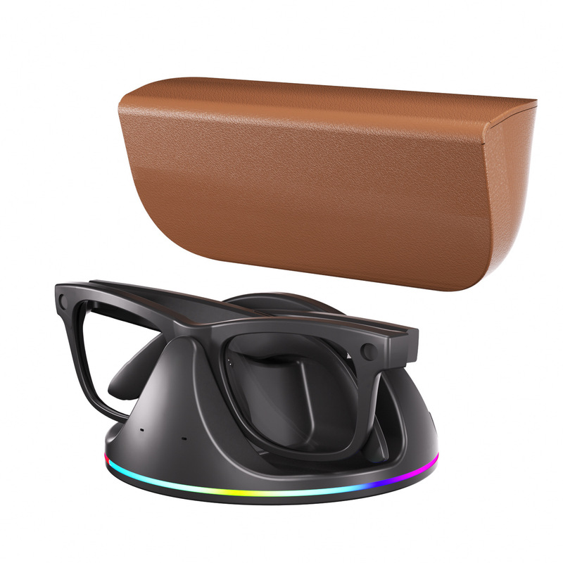 The New Meta Ray-Ban Ai Glasses Charging Stand Is Compatible with the Dual-Purpose Models Wayfarer/Skyler/Headliner