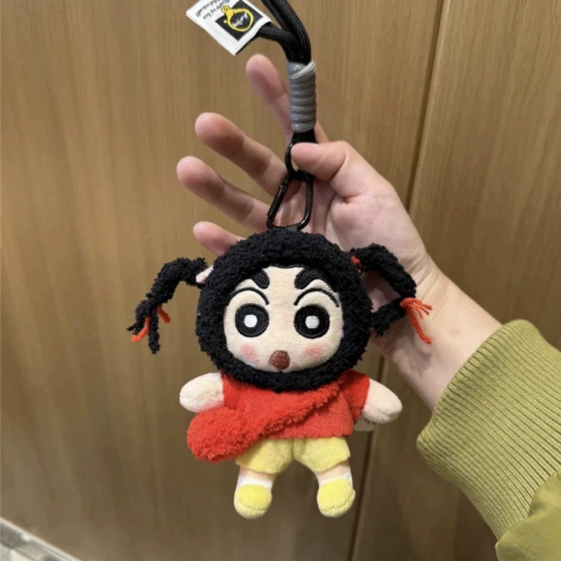 卡通可爱蜡笔小新挂件毛绒玩偶变装公仔挂饰ins风书包钥匙扣换装|undefined