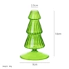 Three-layer striped Christmas tree with bottom