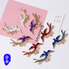 New Flying Bird Branches Alloy Accessories Clothing Bao Touta Accessories DIY Jewelry Manufacturers Direct Sale 4314-4315
