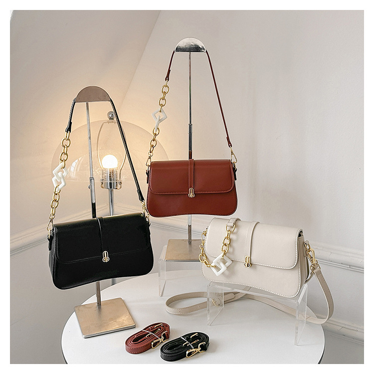 Borsa a tracolla elegante da donna con catena borsa a spalla_voghion.com