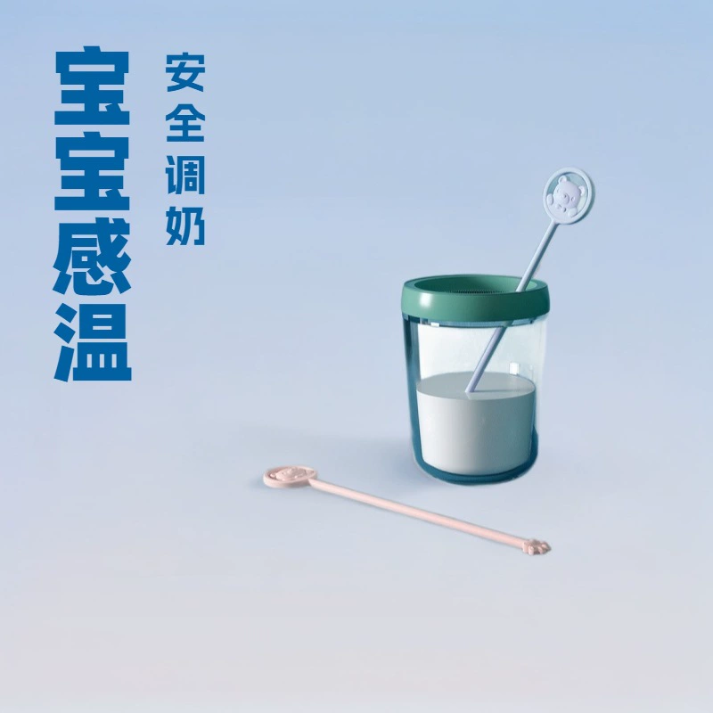 Новый японский молочный отладчик молока милый блендер удлиненный мультяшный ручка