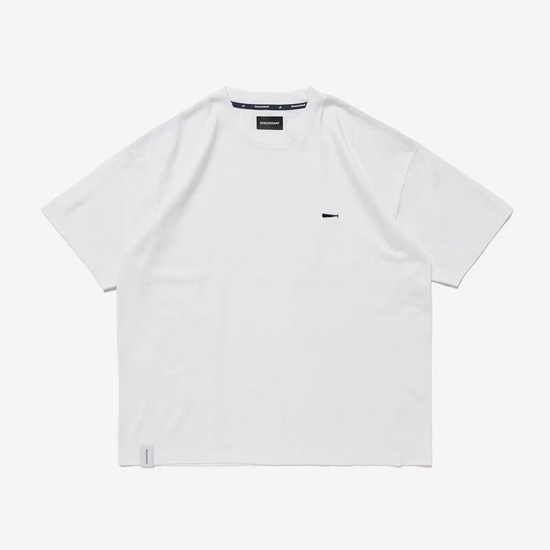 Fashionable Brand Descendant Cachalot Organic Loose Casual Sports Embroidered Short-Sleeved T-Shirt for Men 26Ss