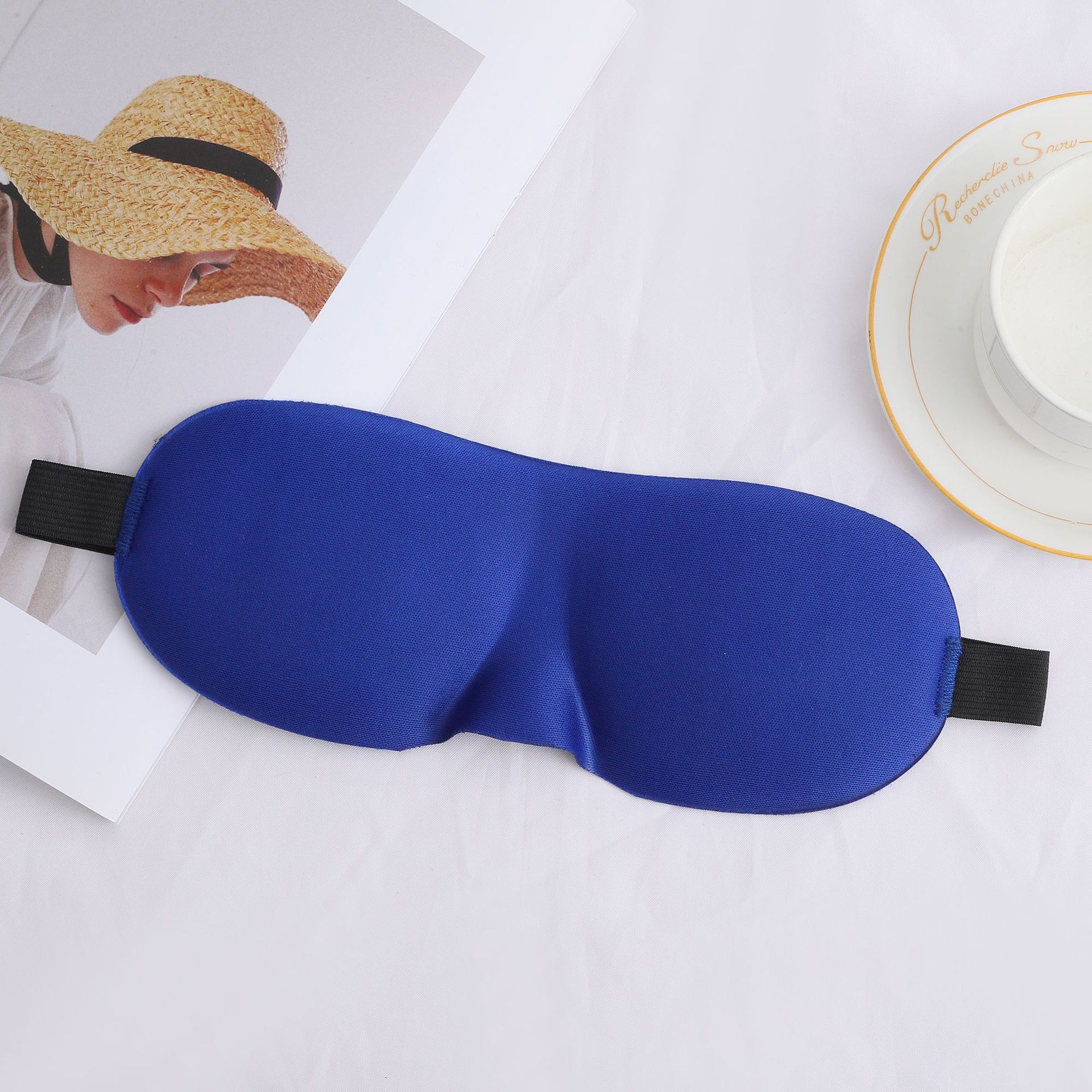 Directo de fábrica 3D tridimensional máscara de ojo creativo tridimensional sueño sombreado transpirable 3D tridimensional máscara de ojo sin costuras logotipo impreso