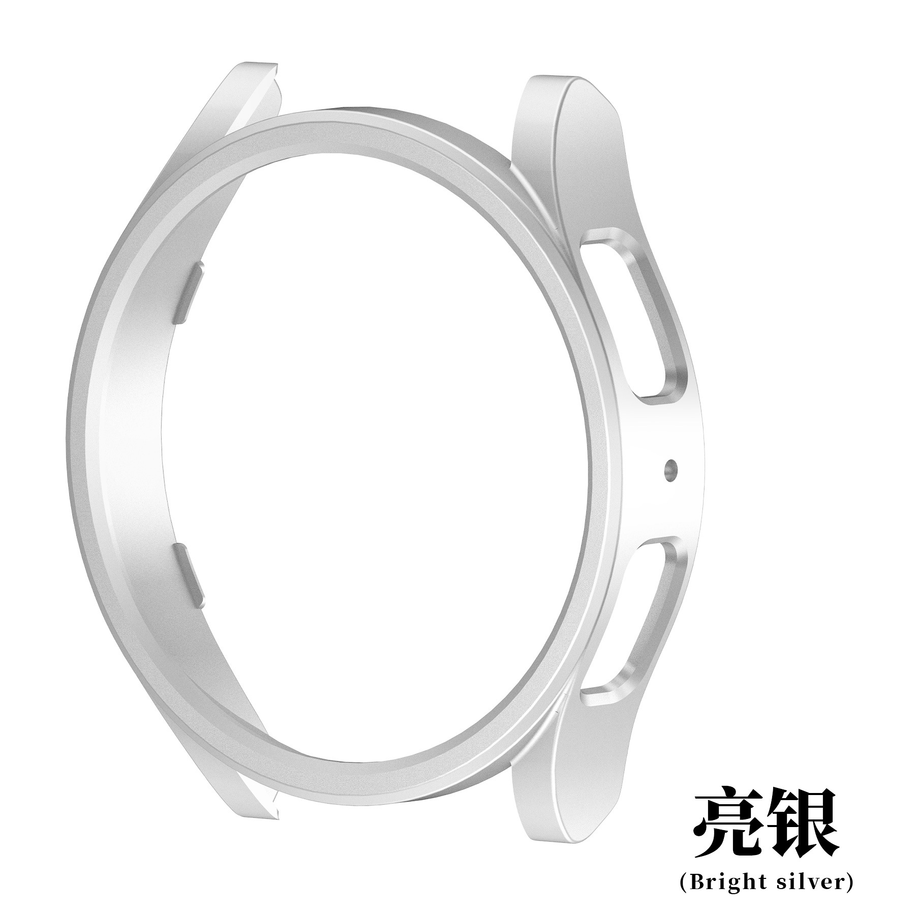 Adecuado para Samsung reloj caso Galaxy watch6 clásico caso protector PC hueco inyección de aceite funda protectora