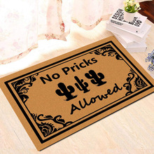 入戶門橡膠地墊數碼印花超薄地毯門墊除塵蹭土戶外迎賓墊