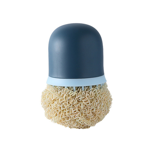 Selected Original Steel Ball Stainless Steel Replaceable Pot Washing Brush Biodegradable Fiber Cleaning Ball