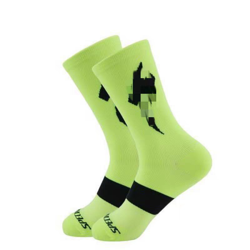 Sports Socks Men's Mid-Calf Cycling Universal Breathable Sweat-Absorbent Soft Quick-Drying Socks Mountain Bike Road Bike Socks