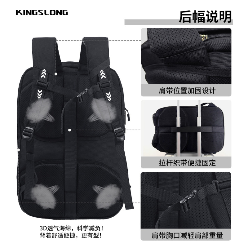 跨境便携式旅行真空收纳包防水户外出差旅游衣服压缩双肩包|undefined