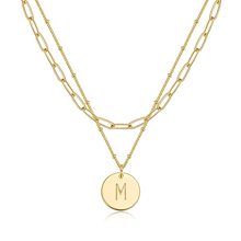 paperclip necklace ���P��18K����ᘙE�A�⾀�p��26����ĸ��