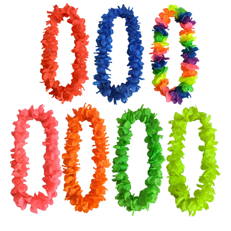 Hawaii 36 pares de guirnaldas de cuatro esquinas decoraciones para fiestas de cumpleaños suministros de origen transfronterizo fabricantes