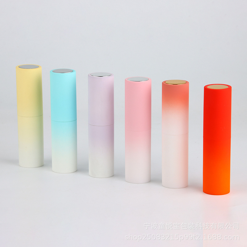 Fabricantes de botellas de perfume recargables telescópicas giratorias de 8 ml con pintura táctil y de color degradado, botellas de spray bucal, etc., en stock, entrega inmediata.
