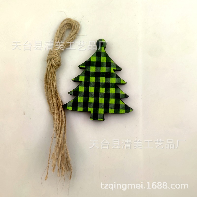 Árbol de Navidad de agujero redondo * alrededor de 8cm