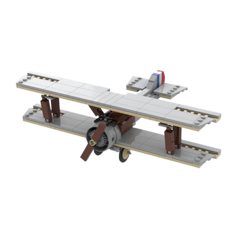 Biplane Small Particle Building Block Model Diy Decoration Toy_voghion.com