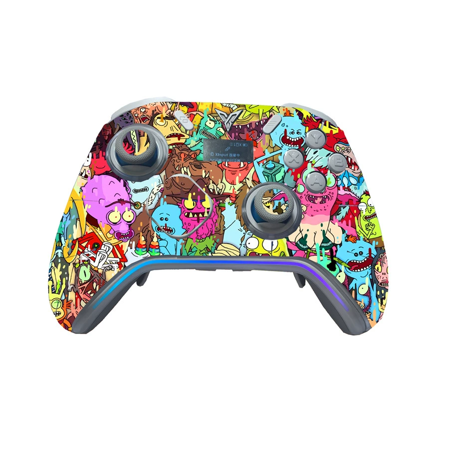 Наклейка на контроллер Octopus 4, наклейка для Force Feedback Elite Controller Apex4, совместимая с flydigi C