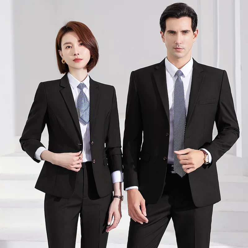 Классический пиджак костюмный, комплект для мужчин и женщин, slim fit